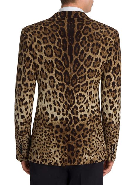 dolce gabbana leopard coat|dolce and gabbana men set.